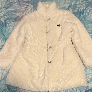 Juicy Couture White Kids Puffer Jacket